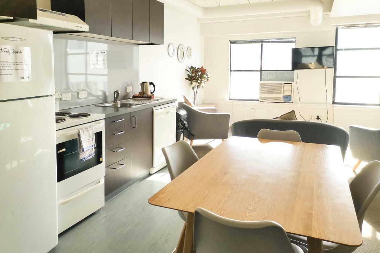 The Setup On Dixon - Apartments Уелингтън Екстериор снимка